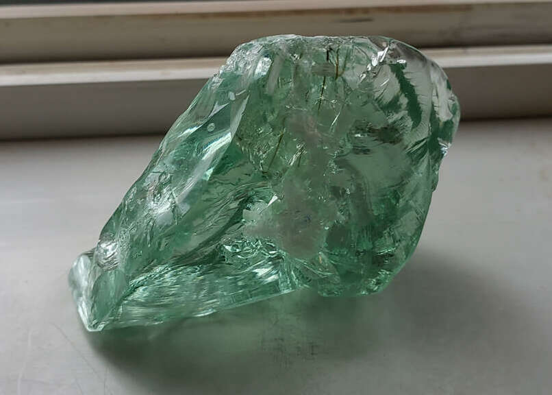 Green Andara Crystals, Alberta, Canada Green Andara Crystals, Alberta, Canada