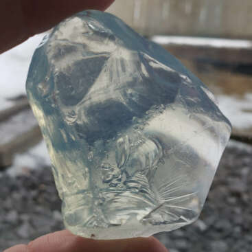 Iridescent Andara Crystals, Alberta, Canada