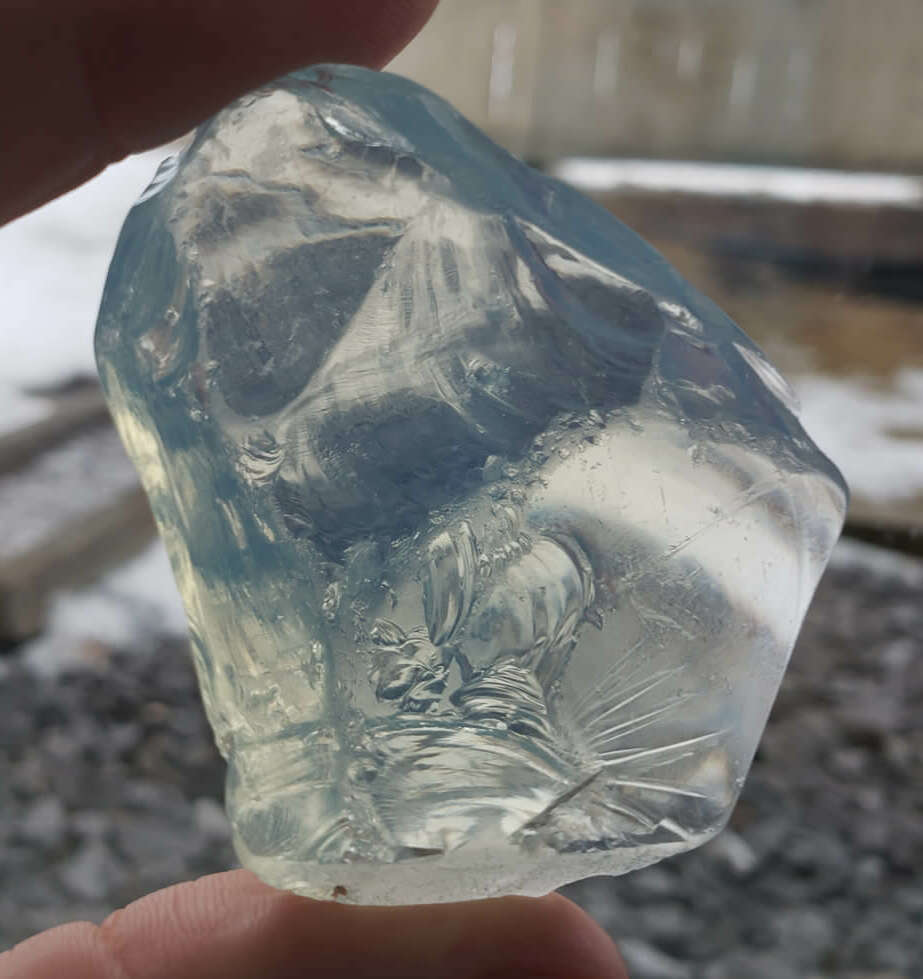 Iridescent Andara Crystals, Alberta, Canada Iridescent Andara Crystals, Alberta, Canada