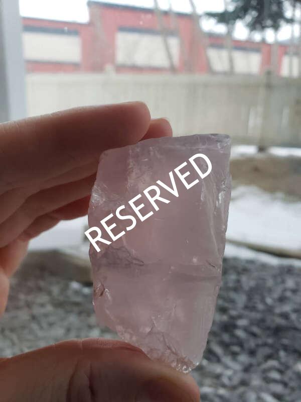 Pink Andara Crystals, Alberta, Canada