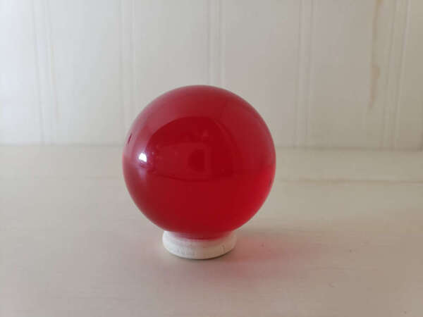 Ruby Red Andara Polished Sphere