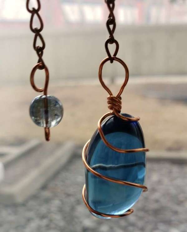 Sapphire Blue Pendulum