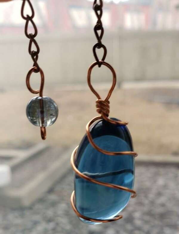Sapphire Blue Pendulum